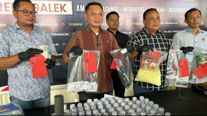 Racik dan Simpan Puluhan Petasan, Kurir Ekspedisi di Trenggalek Diamankan Polisi