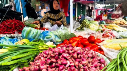 Harga Bawang Merah Anjlok ke Rp37.900! Cabai Rawit Turun Jadi Rp53.800, Pasar Pangan Gempar