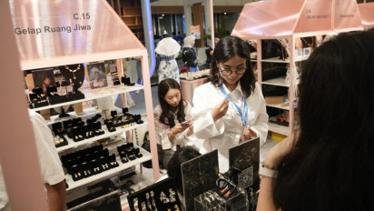 Lewat UMKM EXPO(RT), BRI Bantu Pengusaha UMKM Aksesori Ini Dapatkan Akses Pasar di Kancah Global