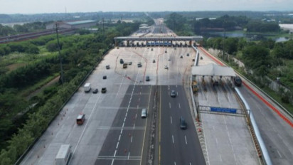 Jasamarga: One Way Nasional dan Contraflow Masih Diberlakukan dari KM 414 Hingga KM 47 Tol Trans Jawa