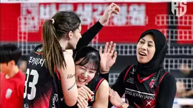 Megawati Hangestri dan pemain Red Sparks