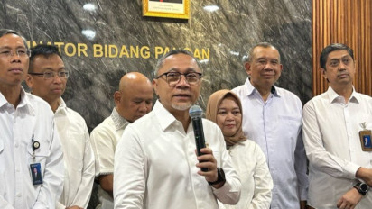 Zulhas: Kunci Kestabilan Harga Selama Lebaran Stok Terpenuhi