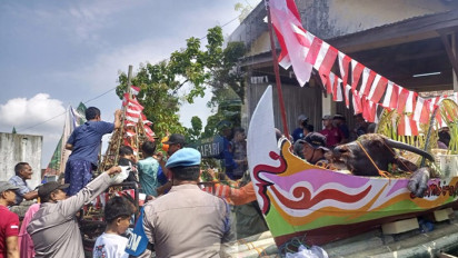 Meriahnya Lomban Kupatan Tayu Pati, Warga Sambiroto Ramaikan Arak-Arakan dan Ritual Larung Sesaji: Ada Multiplier Effect Wisata dan Ekonomi