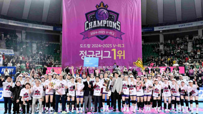 Hasil Final Liga Voli Korea 2024/2025: Menang Dramatis dari Red Sparks, Pink Spiders Raih Gelar Juara di Kandang Sendiri