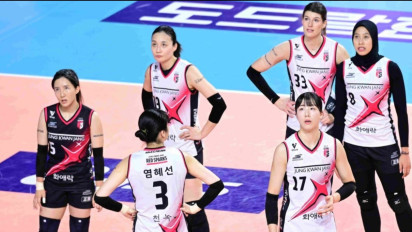 Pink Spiders Benar-benar 'Kryptonite' Buat Red Sparks, Sejak Musim lalu Kim Yeon-koung Cs Selalu Memberikan...