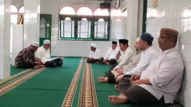 Panitia pelaksana Haul ke-57 Guru Tua bernama asli Habib Idrus Bin Salim Aljufri