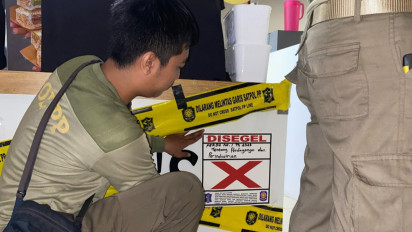 Viral Stan di Mal Surabaya Jual Es Krim Mengandung Alkohol, Kini Disegel Satpol PP