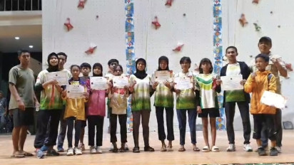 Berlaga di Kejurprov 2025, FPTI Kota Probolinggo Terjunkan 27 Atlet Panjat Tebing Terbaik