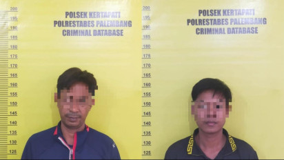 Ini Dua Pelaku Pembunuhan Buruh di Palembang 