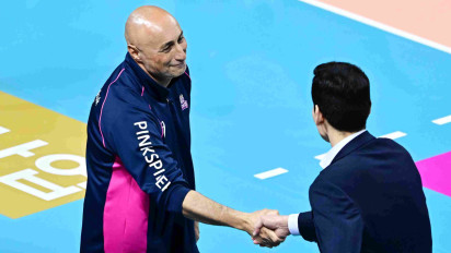 Banjir Pujian Buat Red Sparks Meski Mereka Gagal jadi Juara, Pelatih Pink Spiders Akui Megawati Hangestri Cs Adalah...