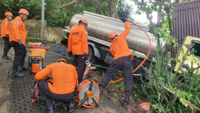 Ganjal Truk Di Turunan Tajam, Sopir Truk Tangki Air di Bali Tewas Terjepit As Roda Kendaraan