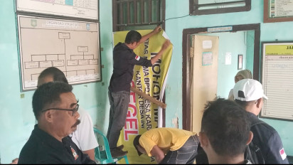 3 Bulan Insentif Tidak Dibayar, Ruangan Kepala Desa Karang Dima Sumbawa Disegel BPD