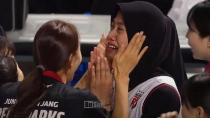 Sambil Berlinang Air Mata, Megawati Hangestri Berani Jujur Pada Ko Hee-jin: Terima Kasih, Tuhan Mungkin Punya Rencana Lain untuk...