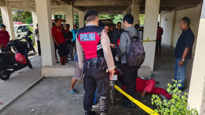 Drivel Ojol Ditemukan Terkapar Tak Bernyawa di TPS Pogung Sleman, Diduga Karena Sakit