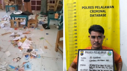 TK di Riau Dirusak dan Jadi Tempat Mabuk, Polisi Ungkap Peran Pengedar Sabu