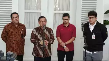 Seluruh skuad Persija Jakarta diundang Gubernur Pramono Anung