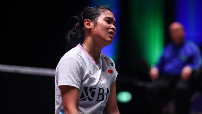 Kalah dari Wakil Korea Selatan, Langkah Gregoria Terhenti di Babak 16 Besar Badminton Asia Championship 2025