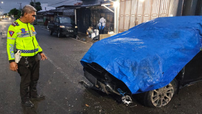 Bupati Luwu Utara Terlibat Kecelakan, Polisi: Hanya Sopir yang Luka Ringan