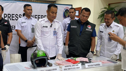 Petugas Gagalkan Pria Berjaket Ojol yang Coba Selundupkan 535 Gram Sabu ke Lapas Cipinang, Begini Kronologinya