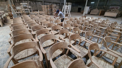 Dampak Kebijakan Trump, Pesanan Ekspor Furniture dari Jepara Menurun