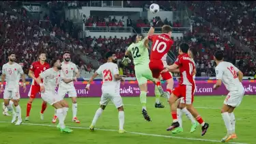 Pertandingan Timnas Indonesia vs Bahrain pada matchday ke-8 Kualifikasi Piala Dunia 2026 zona Asia.