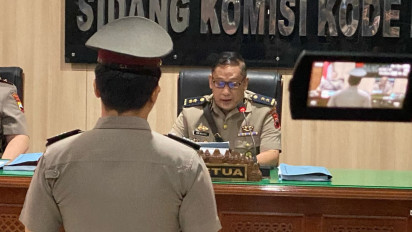Oknum Polisi Polda Jateng Brigadir Ade Kurniawan yang Bunuh Bayinya Dipecat dari Polri