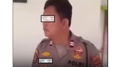 Viral Seorang Suami Rekam Muka Aiptu S, Anggota Polsek Cisauk yang Diduga Beberapa Kali Lecehkan Istrinya