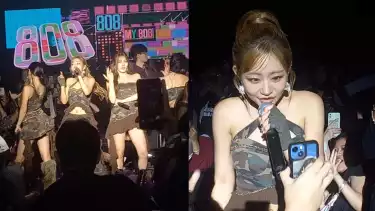 Kiss Of Life di konser KISS ROAD in JAKARTA, Kasablanka Hall, Jumat (11/4/2025).