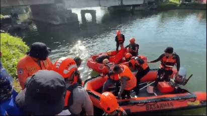 2 Bocah Jatuh ke Sungai Kalibone Pangkep, 1 Tewas