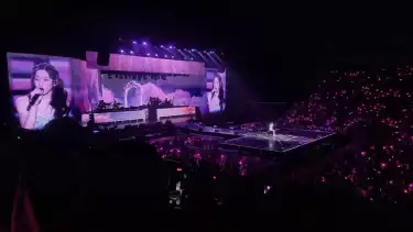 Suasana konser Taeyeon di Jakarta