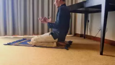 Ilustrasi berdoa sebelum shalat Dhuha