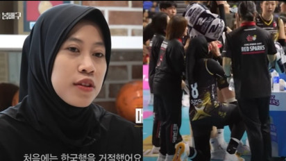 Setelah Dua Tahun, Media Korea Beranikan Diri Tanya ke Megawati Hangestri Alasan Minum Sambil Duduk, Mega: Aku Gak Bisa...