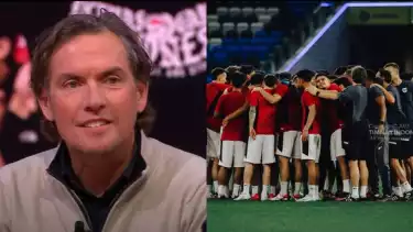 Asisten pelatih Timnas Indonesia Alex Pastoor