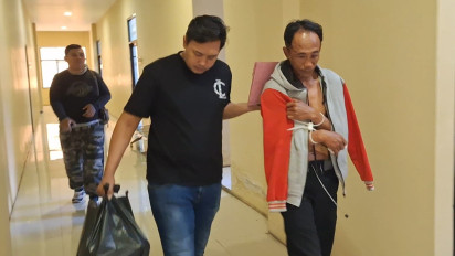 Curi Sepeda Motor, Oknum LSM di Brebes Babak Belur Dihajar Massa