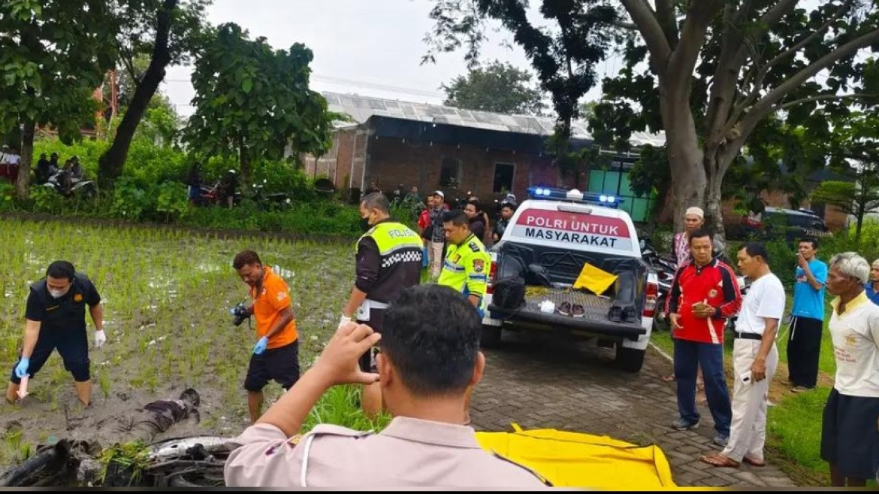 Pria Tewas Berlumur Lumpur di Sawah
            - galeri foto