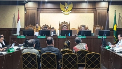 Hakim Anggota Sidang Tom Lembong Jadi Tersangka Suap Perkara Korupsi Ekspor CPO, PN Jakpus Ganti Ali Muhtarom