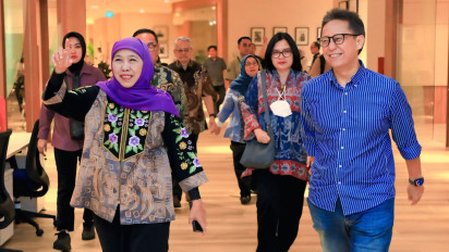 Gubernur Jawa Timur Lakukan Pertemuan dengan Menteri Kesehatan RI di Kantor Kemenkes RI Jakarta