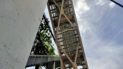 Soal Besi Tangga JPO di Daan Mogot yang Hilang Diduga Dicuri, Sudin Bina Marga Buka Suara