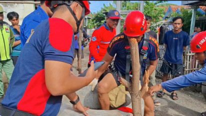 Diduga Depresi Belum Dapat Pekerjaan, Pemuda Pengangguran di Brebes Tewas Usai Terjun ke Sumur