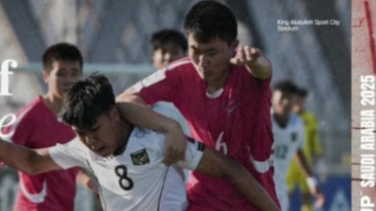 Tak Berkutik, Timnas Indonesia U-17 Dibantai Setengah Lusin Gol Korea Utara di Perempat Final Piala Asia U-17 2025
