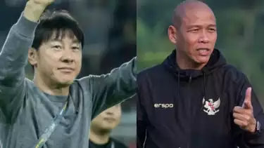 Shin Tae-yong dan Nova Arianto