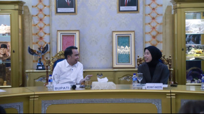 Pulang Kampung Ke Jember, Wajah Megawati Hangestri Bakal Mejeng di Megatron Alun-Alun Jember