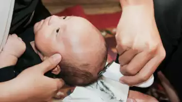 Ilustrasi aqiqah bayi baru lahir