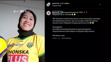 Gresik Petrokimia Resmi Rekrut Megawati Hangestri