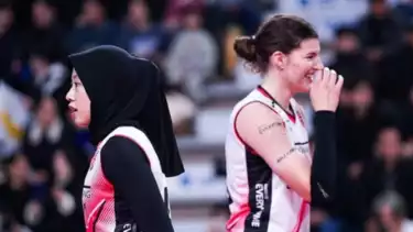 Megawati Hangestri dan Vanja Bukilic, Duo Meriam Red Sparks