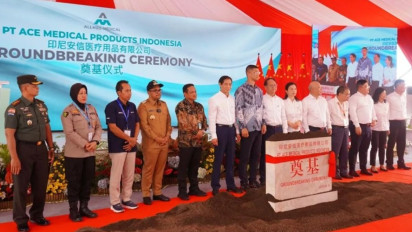 Produsen Alat Kesehatan China Bangun Pabrik Rp1,7 Triliun di Jawa Tengah, Serap 3.500 Tenaga Kerja