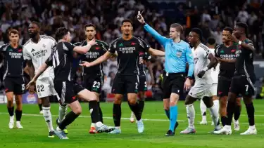 UEFA ungkap alasan Real Madrid batal dapat penalti di laga kontra Arsenal