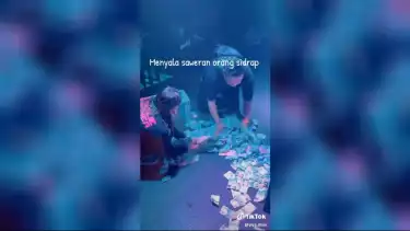 viral video DJ Natalie Holscher yang disawer ratusan juta rupiah saat tampil di salah satu klub malam yang ada di kabupaten Sidrap,Sulawesi Selatan