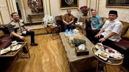 Bertemu dengan Elit PKS, Dasco: Silaturahmi