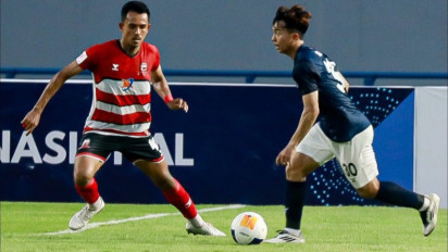 Madura United Gagal Comeback dari Svay Rieng di AFC Challenge League, Vera Puji Kualitas Permainan Tim lawan
